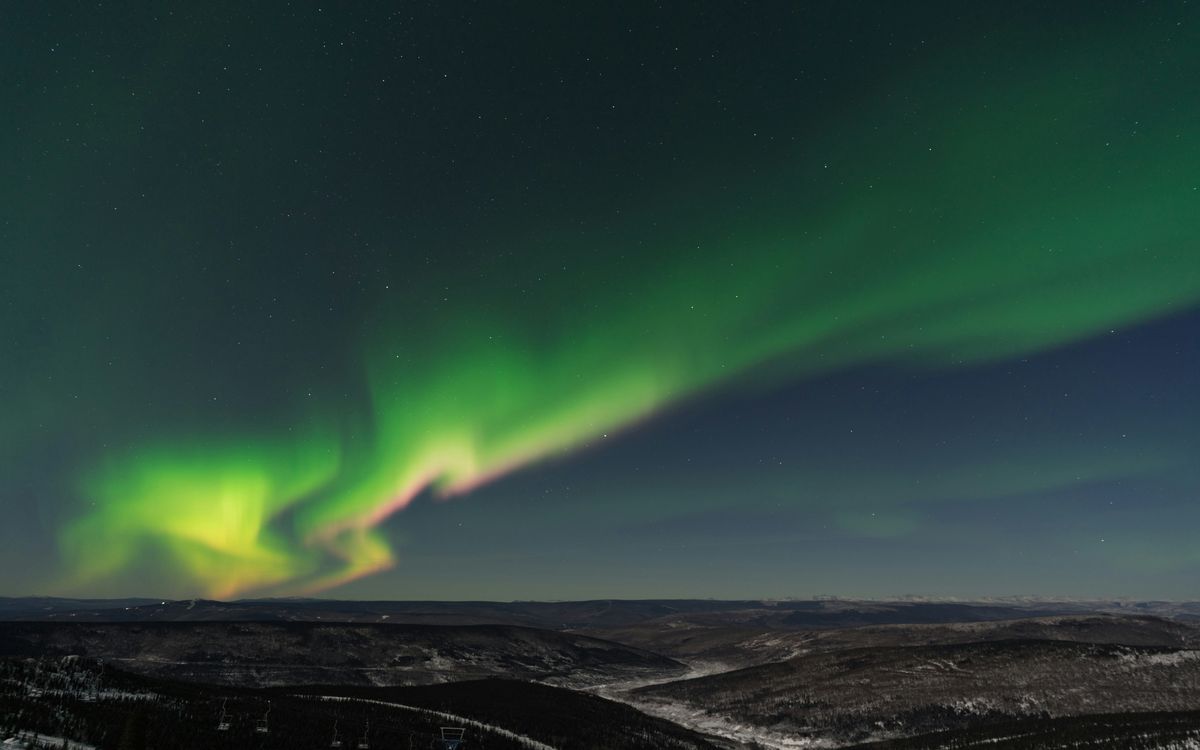 Northern Lights over Fairbanks, Alaska